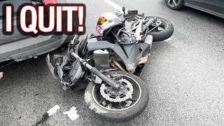 I CRASHED & QUIT Motorcycles!