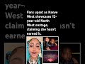 Fans upset over North performance#KanyeWest #NorthWest #FanBacklash #RichKids #UnreleasedTrack