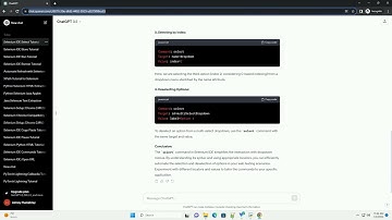selenium ide select command