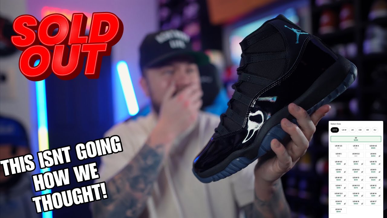 БУДЬТЕ ГОТОВЫ! РЕЛИЗ JORDAN 11 «GAMMA» ПРОЙДЁТ НЕ ТАК, КАК МЫ НАДЕЯЛИСЬ! БУДЕТ СЛОЖНО!