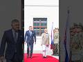PM Modi receives a ceremonial welcome in Slovakia | #shorts