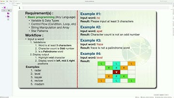 C# Solution - Activity #7 - Palindrome Word | Tagalog Tutorial