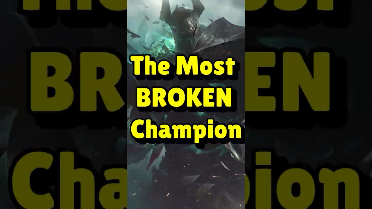 The Most Broken Champion in League of Legends History  #leagueoflegends