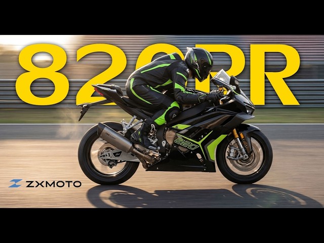 ZXMoto 820RR 3-cylinder supersports |TM - YouTube