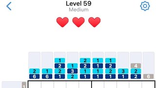 Nonogram Color Level 59-60-61 Walkthrough Gameplay Android,iOS 