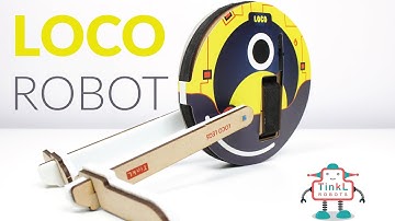 Loco - How to make a crazy bot with BO motor | 6 in 1 Robots TinkerLab at Home