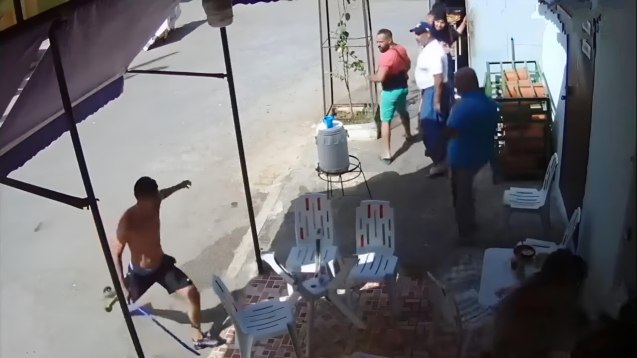 أغرب هجوم على محلات في المغرب صورته كاميرات المراقبة!! بشر لا يعرف الرحمة