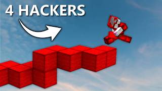 Destroying Full Team of Cheaters Uncut (Hypixel Bedwars)