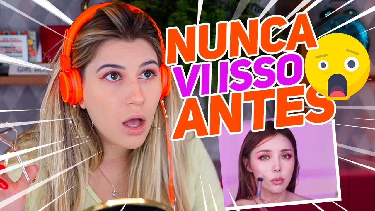 IMITEI um tutorial de make COREANA!