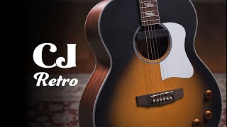 CJ Retro | CJ Series | Cort Acoustic Guitars Resimi
