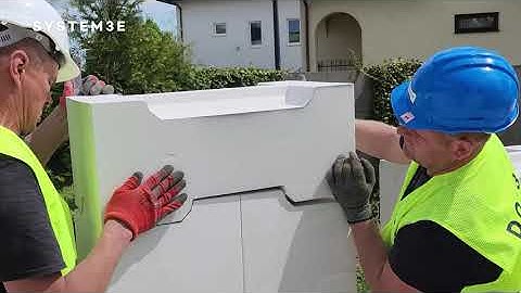 No mortar, no glue, no problem — fast wall assembly with SYSTEM 3E