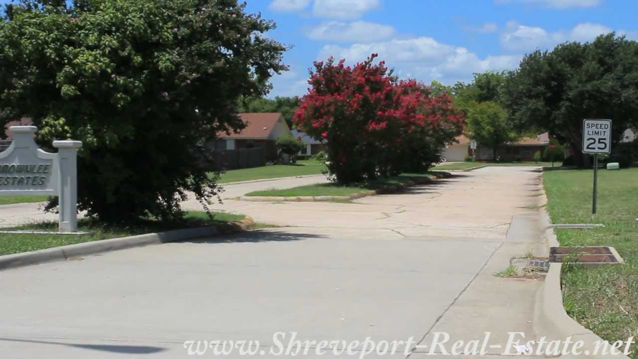 Brownlee Estates Subdivision Neighborhood Bossier City, LA YouTube