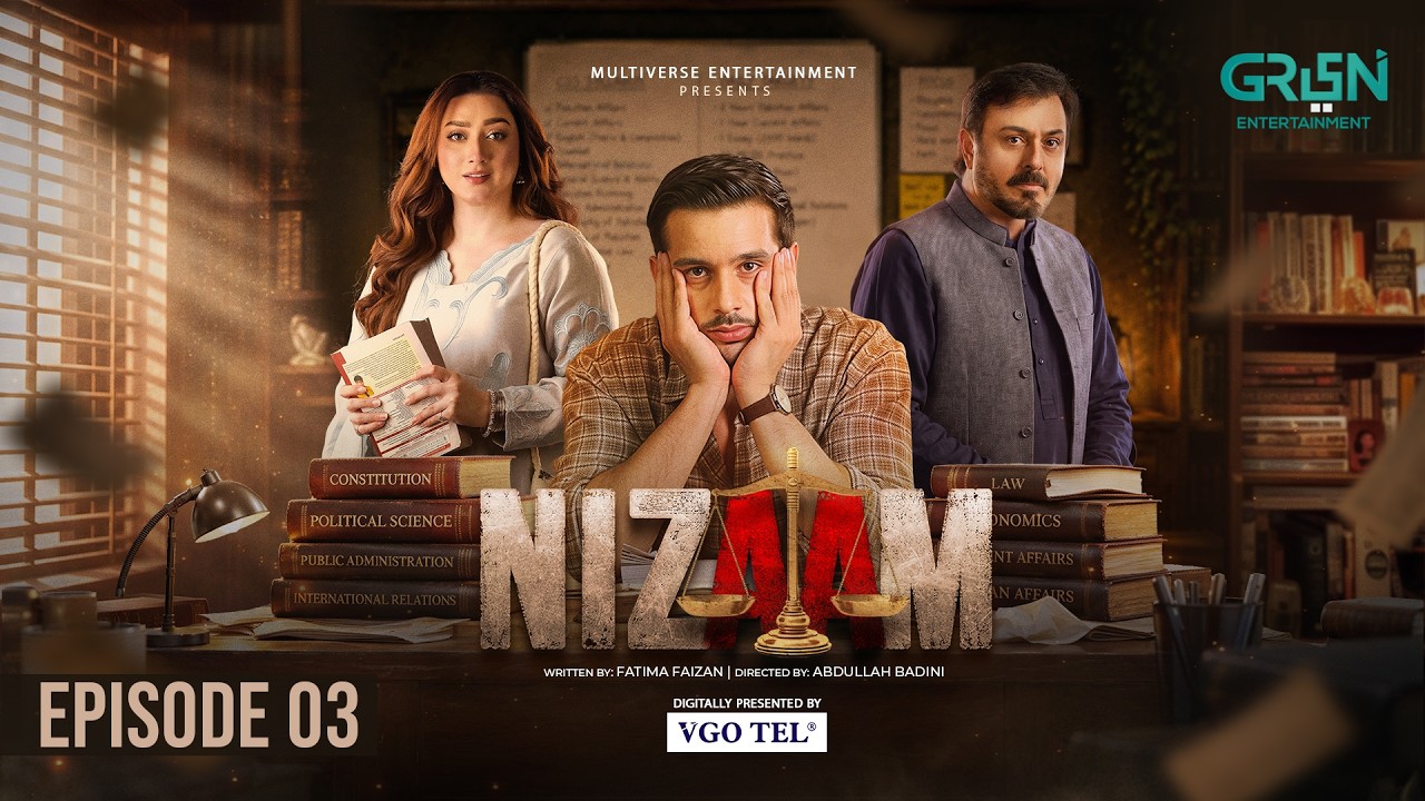 Nizaam Ep 03 (Subtitles) 26 Sep 26 | Presented by VGO Tel | Momina Iqbal - Nauman Ijaz - Usama Khan