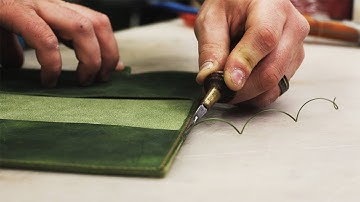 The Art of Making a Leather LEUCHTTURM A5 Notebook Cover