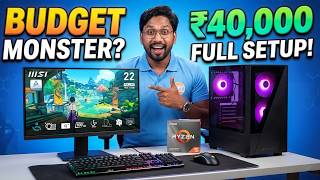 Best Budget PC Build Under 40K in India (Gaming + Editing) 2026 💻