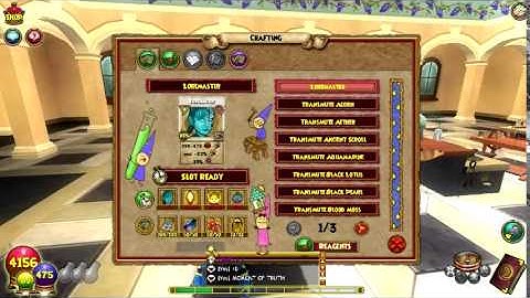 Wizard101: Crafting Loremaster