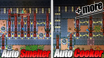 I Built EVERY Automatic Machine In Core Keeper... (Corekeeper Auto Smelter + Auto Cooker)
