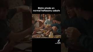 Bizim ailede en normal haftasonu sabahı #keşfet #kesfeteyyiz #keşfetbeniöneçıkar #fyp