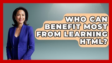 Who Can Benefit Most from Learning HTML? | Simple HTML Studio News