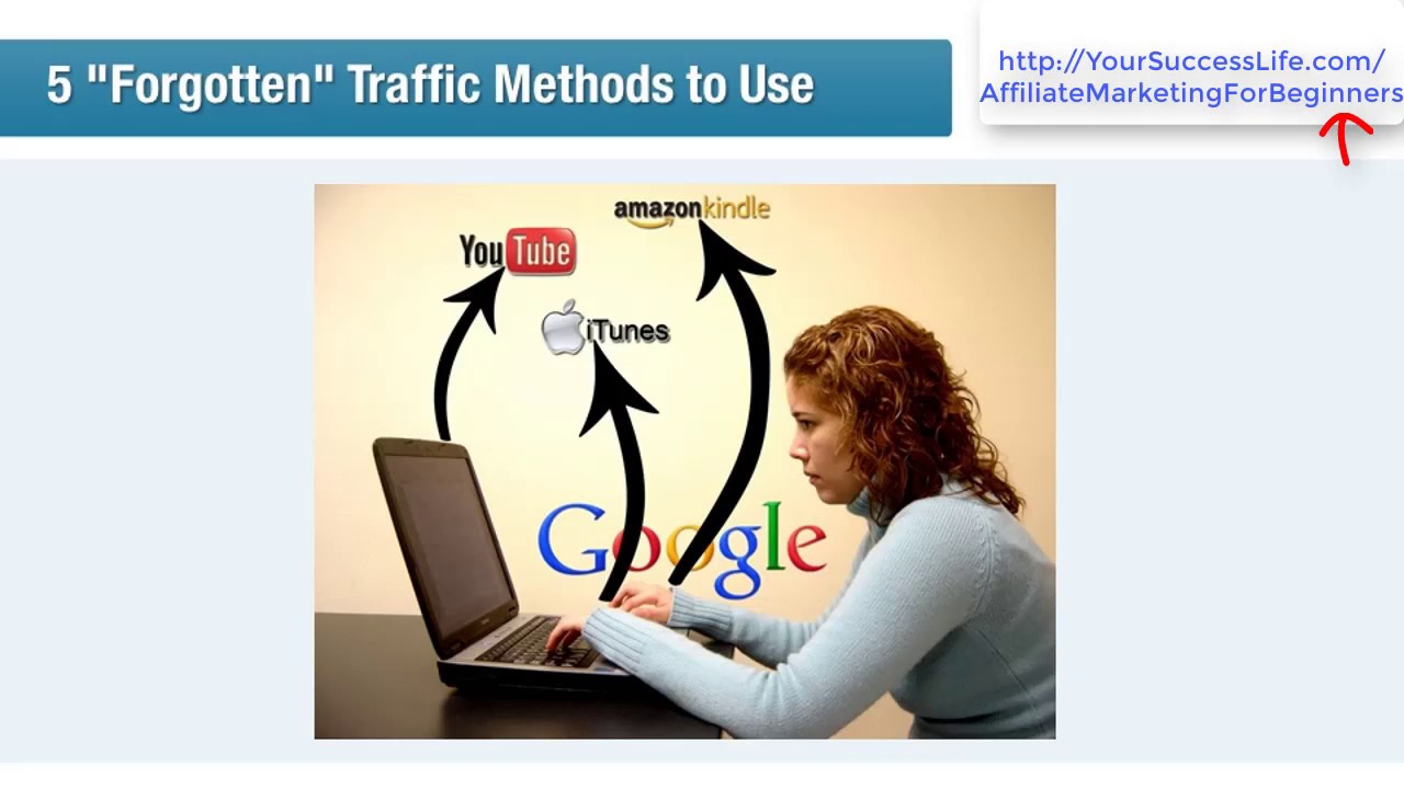 Affiliate Marketing For Beginners 53 - Clickbank :  5 Forgotten Traffic Methods You Can Use Today