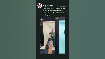 🚀✨Revolutionary AI Holograms 👓: The Future is Here #shorts #heyprompt