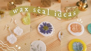 Creative Wax Seal Ideas | no talking, relaxing video