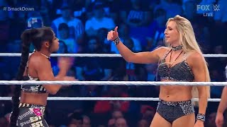 Charlotte Flair \& Bianca Belair vs. Sonya Deville \& Chelsea Green (2\/2) - WWE SmackDown 7\/28\/2023