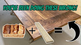 The Trick to Building Breadboard Ends || You'll Love This Quick and Easy Method!