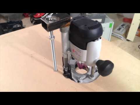 Defonceuse Sous Table Youtube