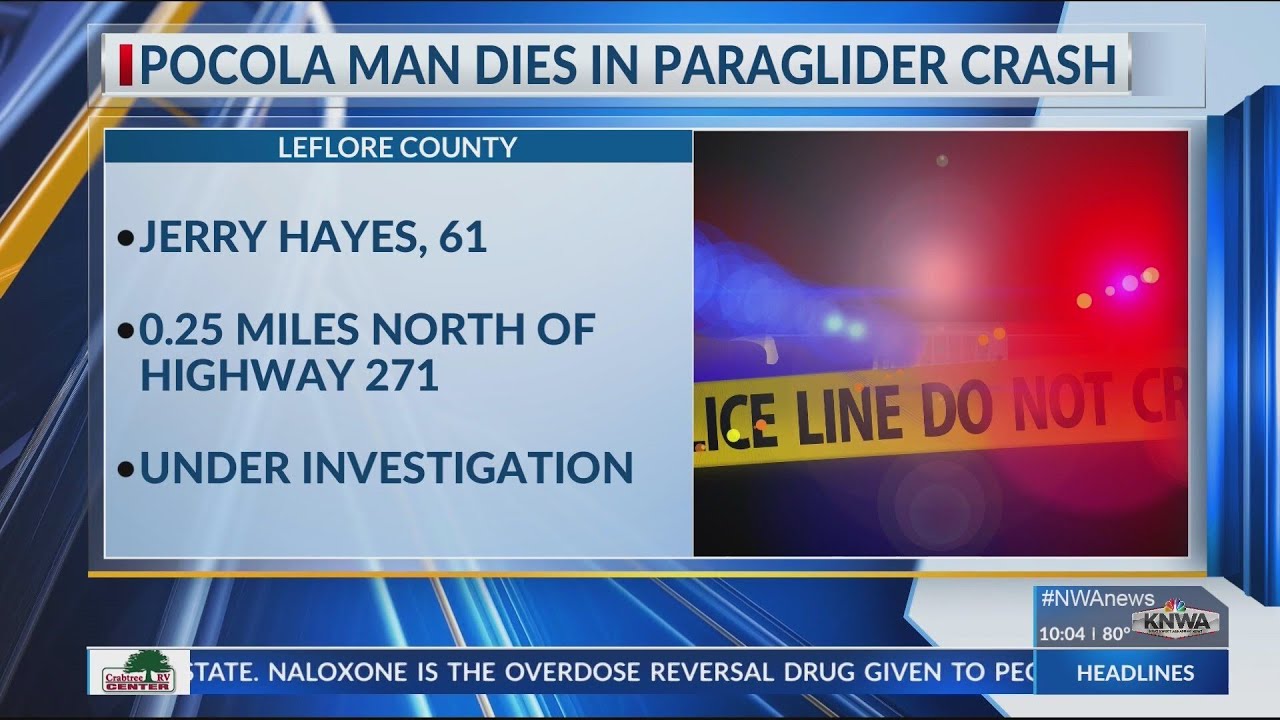 Pocola man dies in Paraglider accident YouTube