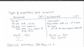 Logical Quantifiers