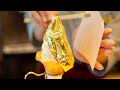 The Most Famous Japan&#39;s Gold Leaf Ice cream from Kanazawa #shorts