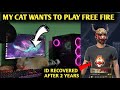 MY CAT WANTS TO PLAY FREE FIRE 🔥- 5 Lakh pc build