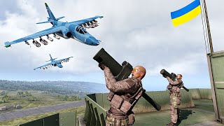 Russian Despair! Ukraine's New Javelin Missile Overwhelms Russian Air Force - Arma 3