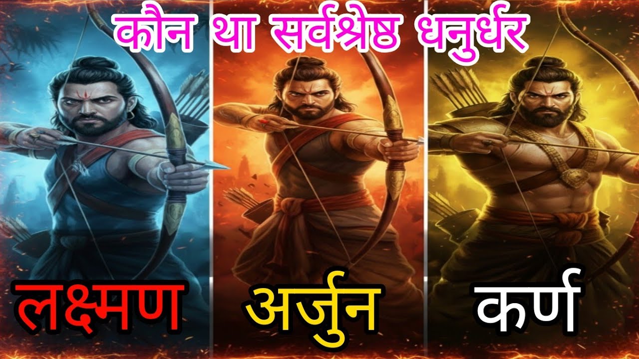 अंतिम योद्धा कौन? अर्जुन vs कर्ण – सबसे बड़ा धनुर्धर कौन था? 🏹