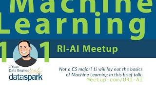 Machine Learning 101 - RI-AI Meetup (8/11/2021)