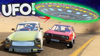 I Used a UFO to Stop a Police Chase in the Long Drive Mods! screenshot 4