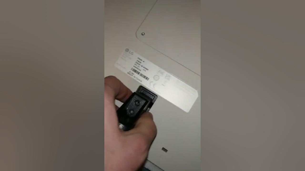 How to remove stand from LG 27UL500 YouTube