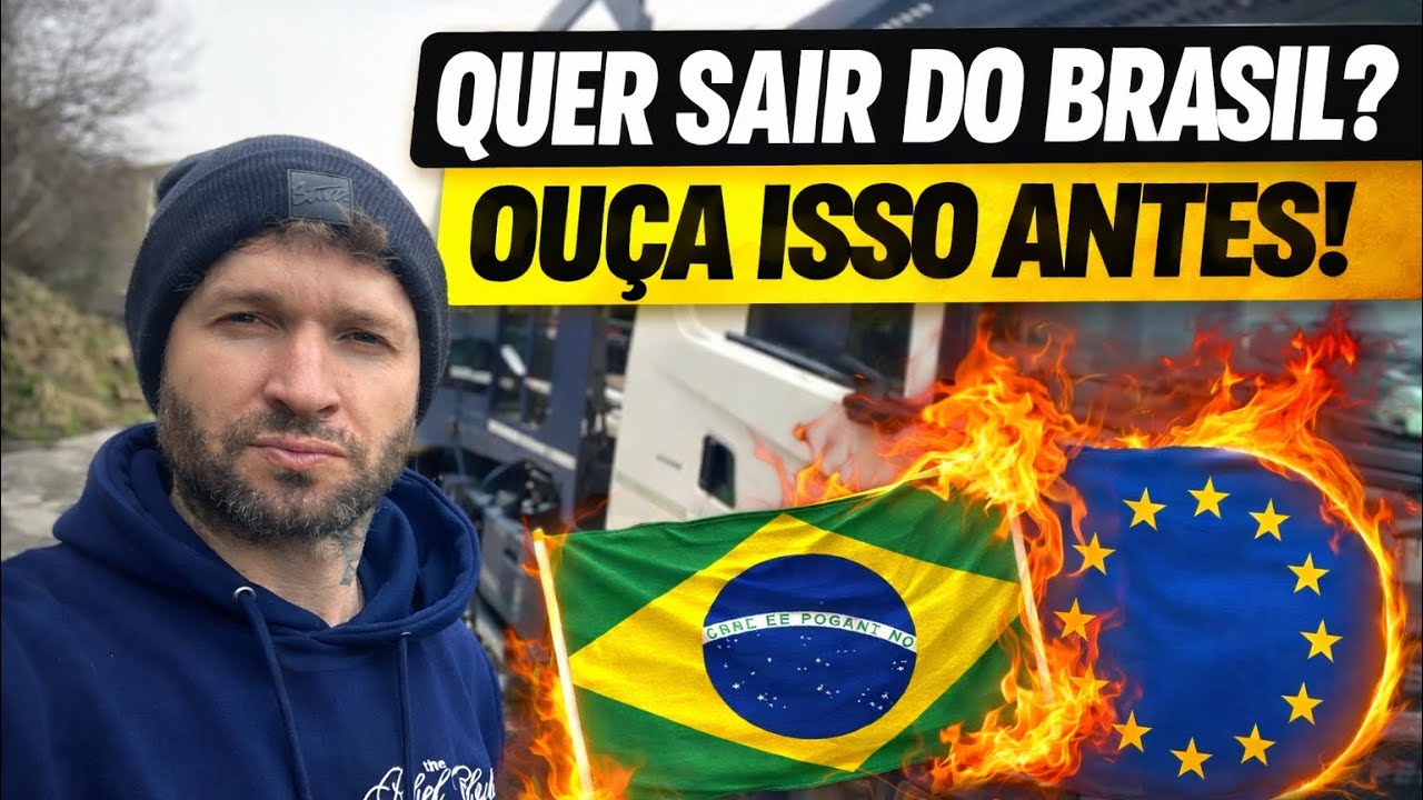 A verdade que ninguém conta para caminhoneiros que querem vir para a Europa #choferdluxo 