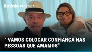 LULA AND JANJA HOST VALENTINE'S DAY LIVESTREAM AND PRESIDENT MAKES PLEA AGAINST DOMESTIC VIOLENCE
