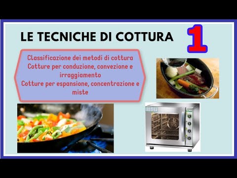 Video: Tecniche E Metodi Di Base Della Cottura Termica