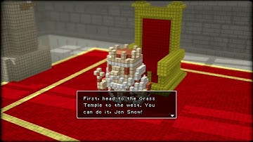 3D Dot Game Heroes Playthrough Part 1: Intro and Journey to Grass Temple - No Commentary