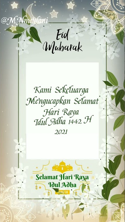 Selamat hari raya Idul Adha 1442 H [ bagi yg merayakan ]😊🙏🙏