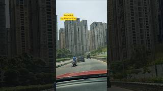 Long Drive | Beautiful Hyderabad City | Corporate Hub | Maruti Breeza -Driving in the city traffic