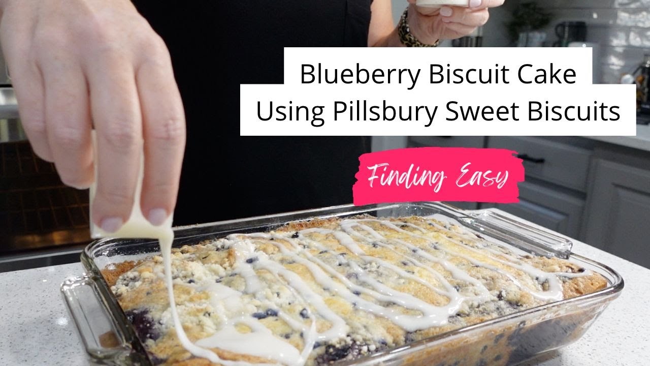 How To Make A Delicious Blueberry Sweet Biscuit | Quick And Easy Dessert Idea