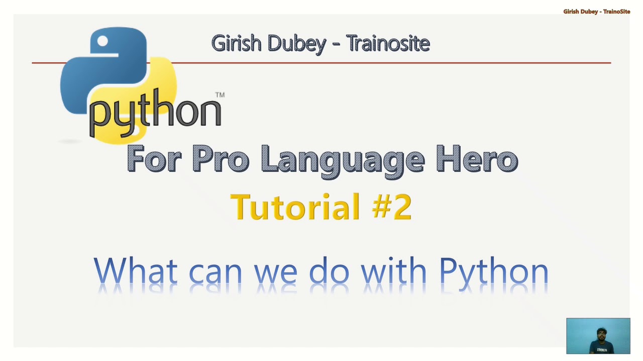 What we can do with python | Python Programming for Pro Language Hero ...