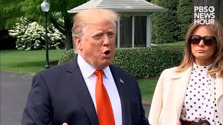 WATCH: Trump says White House to fight 'all the subpoenas' from Democrats
