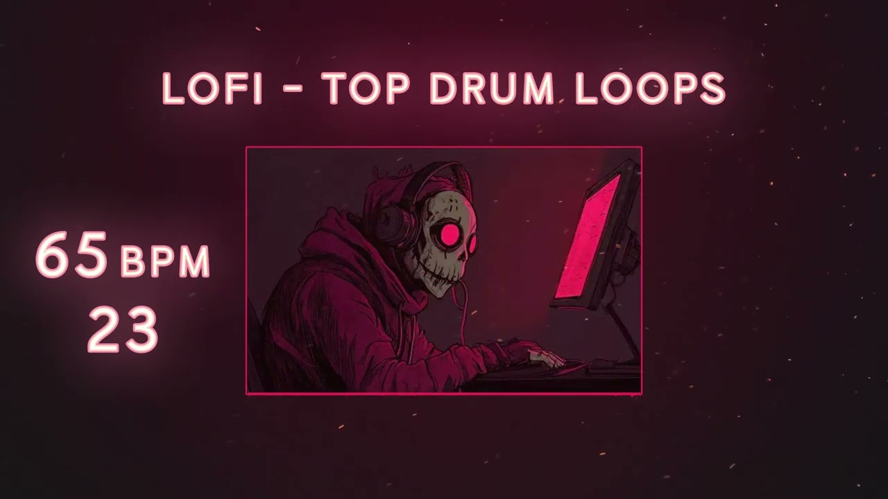 65 BPM Top Drum Loops 23 [Serpent Lofi Sample Packs] | Royalty Free Download Music Loops & Samples