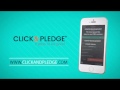 Click  pledge  fundraising software for nonprofits