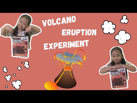 VOLCANO ERUPTION EXPERIMENT | CHA